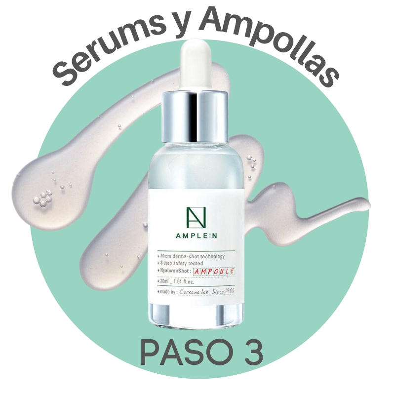 serums, ampollas, tratamientos faciales, rutina coreana, K beauty