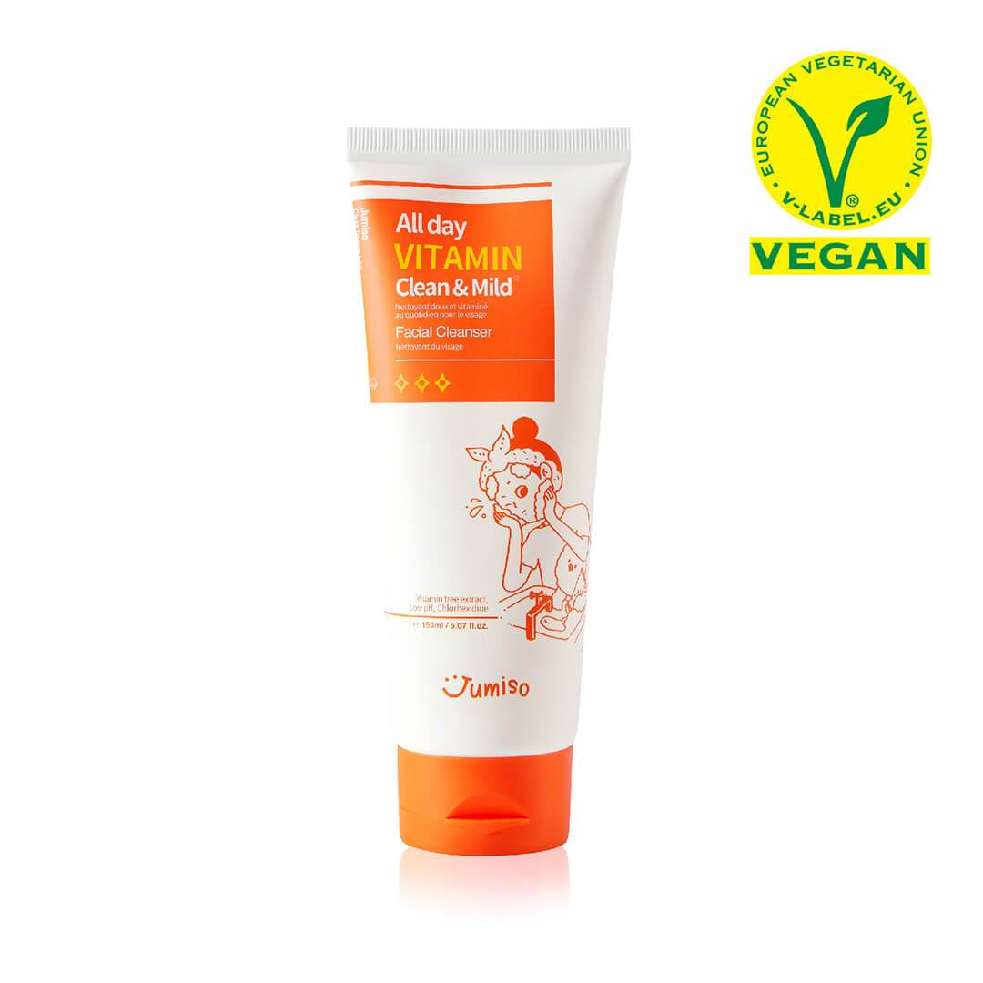 JUMISO All day Vitamin Clean &amp; Mild Facial Cleanser