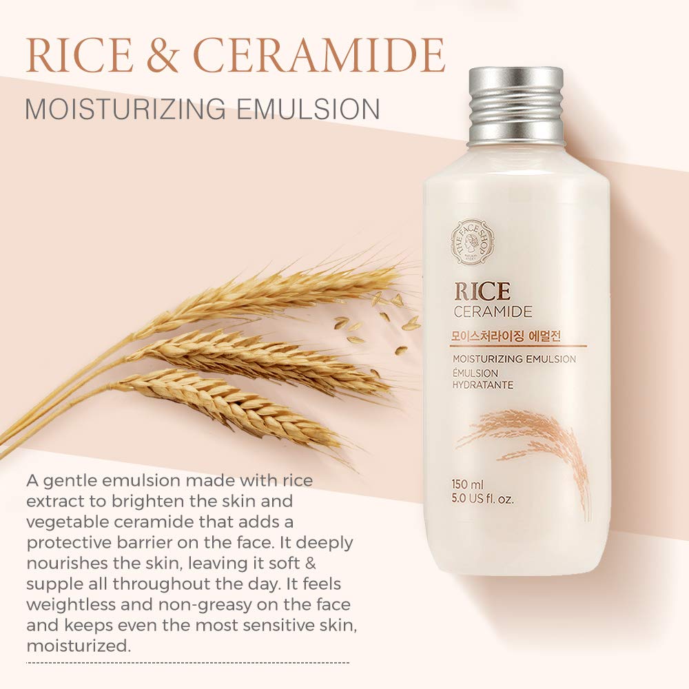 THE FACE SHOP Rice Ceramide Moisture Emulsion