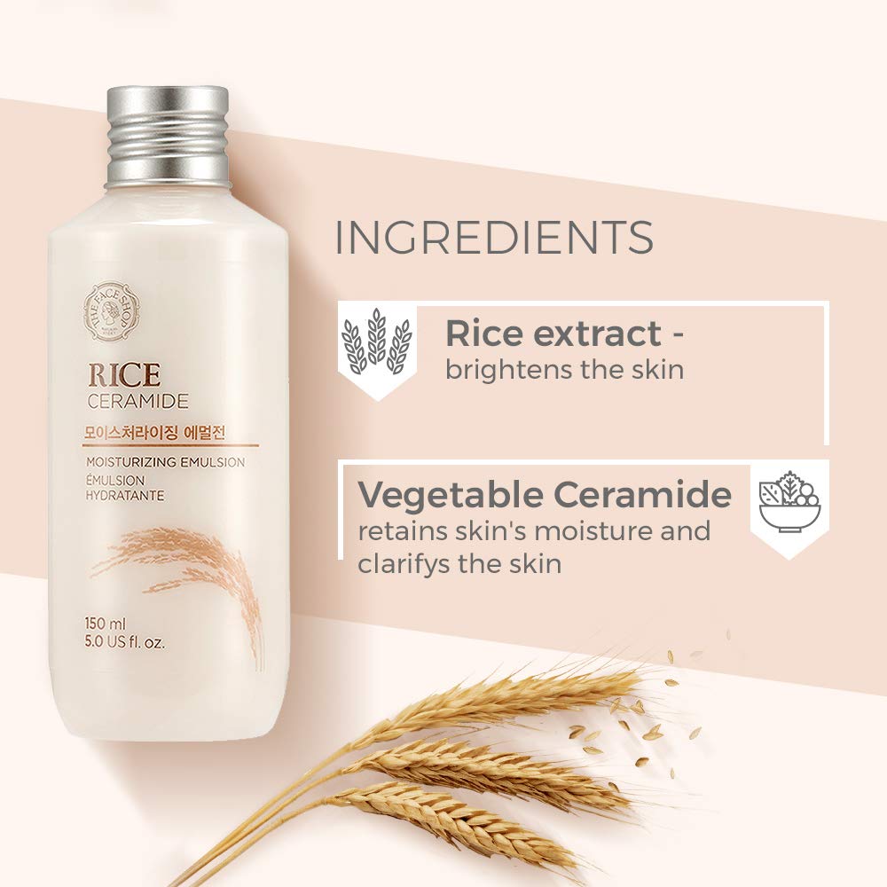 THE FACE SHOP Rice Ceramide Moisture Emulsion
